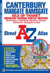 Abbildung von: Canterbury, Margate, Ramsgate & Whitstable Street Atlas - Geographers' A-Z Map Co Ltd