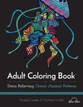 Cover: Adult Coloring Book: Ocean Animal Patterns - Blue Star