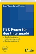Cover: Fit & Proper f&uuml;r den Finanzmarkt - Linde