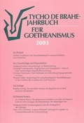 Cover: Tycho de Brahe-Jahrbuch f&uuml;r Goetheanismus / Tycho de Brahe-Jahrbuch f&uuml;r Goetheanismus - Tycho Brahe