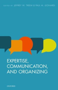 Enlarge image Cover: Expertise, Communication, and Organizing - Oxford University Press