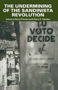 Cover: The Undermining of the Sandinista Revolution - Palgrave Macmillan