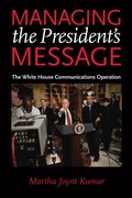 Cover: Managing the President's Message - Johns Hopkins University Press