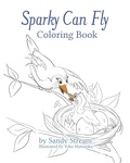 Cover: Sparky Can Fly - Coloring Book - Sandy Stream Publishing