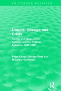Cover: Unions, Change and Crisis - Routledge