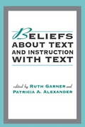 Cover: Beliefs About Text and Instruction With Text - Routledge