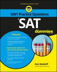 Enlarge image Cover: 1,001 SAT Practice Problems For Dummies - Wiley