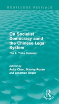Cover: On Socialist Democracy and the Chinese Legal System - Routledge