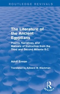 Cover: The Literature of the Ancient Egyptians - Routledge