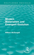 Cover: Modern Materialism and Emergent Evolution - Routledge