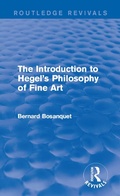 Cover: The Introduction to Hegel's Philosophy of Fine Art - Routledge