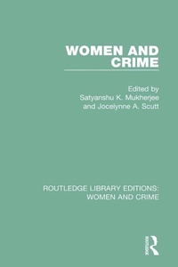 Abbildung von: Women and Crime - Routledge