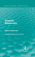 Cover: Towards Democracy - Routledge