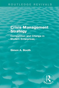 Abbildung von: Crisis Management Strategy - Routledge