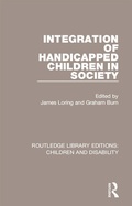 Cover: Integration of Handicapped Children in Society - Routledge