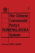 Cover: The Chinese Communist Party's Nomenklatura System - Routledge