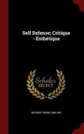 Cover: Self Defense; Critique - Esthetique - Andesite Press