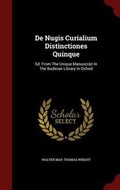 Cover: de Nugis Curialium Distinctiones Quinque - Andesite Press