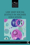 Cover: Law and Social Justice in Higher Education - Routledge