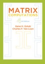 Cover: Matrix Computations - Johns Hopkins University Press