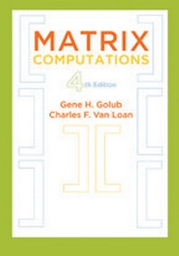 Abbildung von: Matrix Computations - Johns Hopkins University Press