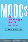 Cover: MOOCs, High Technology, and Higher Learning - Johns Hopkins University Press