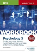 Cover: OCR Psychology for A Level Workbook 3 - Hodder Education