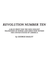 Enlarge image Cover: Revolution Number Ten - AuthorHouse