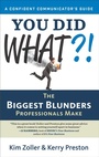 Cover: You Did What?! - RWW Career Press