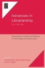 Cover: Perspectives on Libraries as Institutions of Human Rights and Social Justice - Emerald Group Publishing Limited