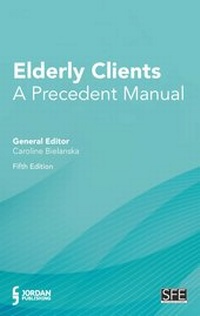 Abbildung von: Elderly Clients - Jordan Publishing