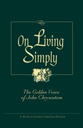 Cover: On Living Simply - Liguori Publications,U.S.