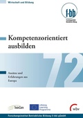 Cover: Kompetenzorientiert ausbilden - wbv Media