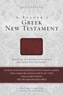 Cover: A Reader's Greek New Testament - Zondervan Academic