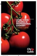 Cover: Level 2 NVQ Diploma in Professional Cookery Candidate Logbook - City & Guilds