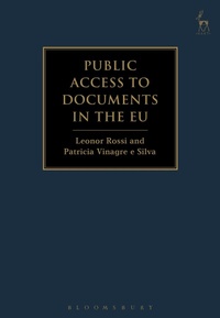 Abbildung von: Public Access to Documents in the EU - Hart Publishing