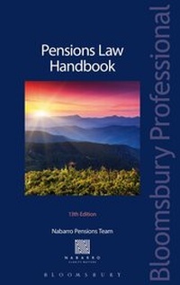 Abbildung von: Pensions Law Handbook - Bloomsbury Professional
