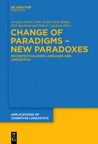 Abbildung von: Change of Paradigms - New Paradoxes - De Gruyter Mouton