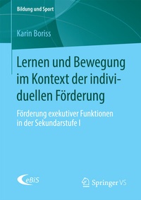 Abbildung von: Lernen und Bewegung im Kontext der individuellen Förderung - Springer VS