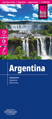 Abbildung von: Reise Know-How Landkarte Argentinien / Argentina (1:2.000.000) - Reise Know-How Verlag Peter Rump GmbH
