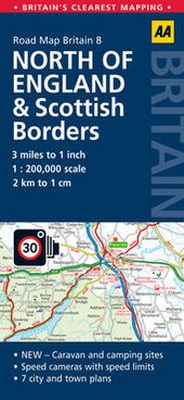 Abbildung von: North of England & Scottish Borders - Automobile Association