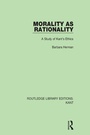 Cover: Morality as Rationality - Routledge