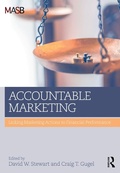 Cover: Accountable Marketing - Routledge