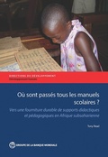 Cover: Ou Sont Passes Tous Les Manuels Scolaires? - World Bank Publications