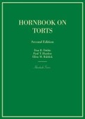 Cover: Hornbook on Torts - West Academic Press