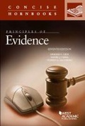 Cover: Principles of Evidence - West Academic Press