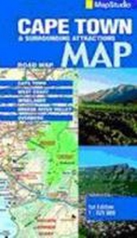 Abbildung von: Cape Town and Surrounding Attractions Road Map - Map Studio