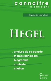 Enlarge image Cover: Comprendre Hegel (analyse complete de sa pensee) - Les Editions Du Cenacle