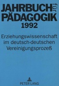 Cover: Jahrbuch f&uuml;r P&auml;dagogik 1992 - Peter Lang Verlag