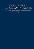 Cover: Der philosophische Glaube angesichts der Offenbarung - Schwabe Verlagsgruppe AG Schwabe Verlag